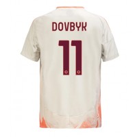 AS Roma Artem Dovbyk #11 Vonkajší futbalový dres 2024-25 Krátky Rukáv